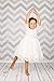 Bow Dream Lace Flower Girl's Dress White 8