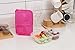 Bento Lunch Boxes, 3-Compartment Meal Prep Containers with Lids, Food Storage Containers, 7 Pack BPA Free Food Lunch box, LeakProof, Reusable, Stackable, Microwave, Freezer and Dishwasher Safe