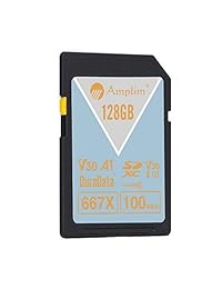 Amplim 64GB 128GB SDXC Tarjeta SD (V30 A1 U3 UHS I Clase 10 Extreme Pro) 64 128 GB Ultra Alta Velocidad 667X 100MB s UHS 1 XC Flash Memory para HD UHD 4K Videos   Cámara, Ordenador, videocámara. 64 G 128 G.