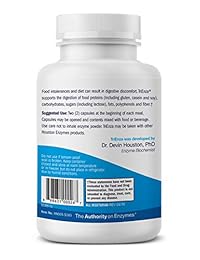 Enzimas de Houston TriEnza: Enzimas de amplio espectro para intolerancias digestivas. Apoya la...