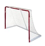 Mylec Pro Style Steel Hockey Goal, Red