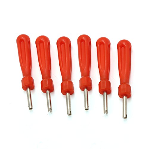uxcell Car Truck Bike Repair Install Tool Tire Valve Stem Core Remover 6pcs