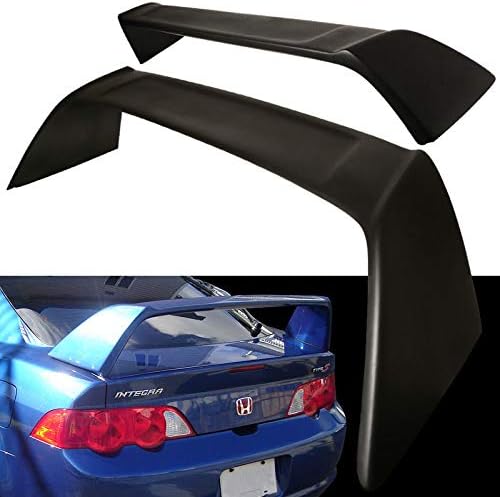 Amazon Com 2002 2006 Acura Rsx Type Jdm R Style Black Rear Trunk Spoiler Wing Automotive