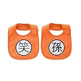 2-pack Dragon Ball Z Goku Absorbent Cotton Baby Bib Set (Pack of 2)