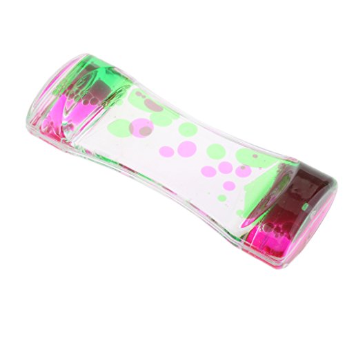 image for MonkeyJack 2 Pieces Liquid Timer Sensory Play Motion Visual Bubble Gra