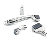 Sajac Microneedle Derma Roller Set (0.25mm) Diminish Fine Lines, Blemishes | Hypoallergenic, Non-Invasive