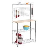 Honey-Can-Do SHF-01608 Bakers Rack with Kitchen