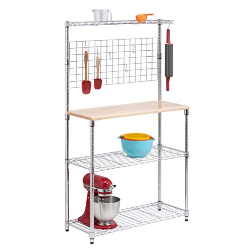 Honey-Can-Do SHF-01608 Bakers Rack with Kitchen
