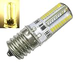 GRV E17 80-3014 SMD High Power LED Bulb Silicone Crystal Bulb Smart IC Chip Dimmable 3W AC 110V Pack of 2 (Warm White)