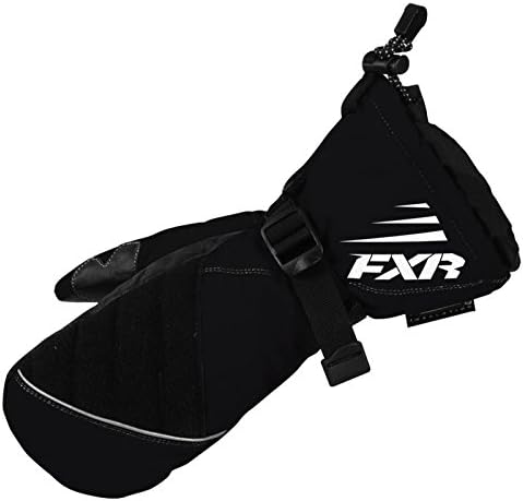 FXR-Snow Helix Race Youth Waterproof Gloves/Mitts, Black, Small/SM