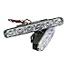 Generic 6000K  6-LED Universal Fit Lights For Car, Cool White