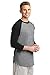 Sport Tek Raglan Jersey (T200) Heather Grey/Black, L