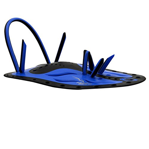 Professional Swimming Paddles Training Adjustable Silicone Hand Webbed Gloves Padel Fins Flippers For Men Women Kids Learn Gear by Yooan - Thumbnail 3