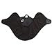 Juliascats(TM) Cotton Fleece Face Mask, Neck and Ear Warmer, Black