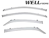 WellVisors Side Window Wind Deflector Visors