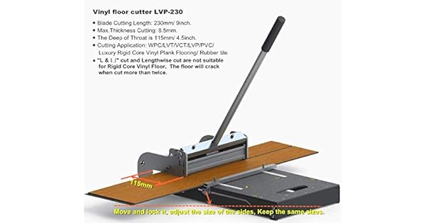 Mantistol 9 Pro Lvt Vct Lvp Pvc Wpc Vinyl Flooring Cutter Lvp 230