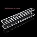 Makeup Brush Holder 10 Hole Makeup Brush Organizer Clear Acrylic Cosmetic Brush Display Shelf