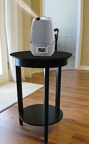 Air Innovations Clean Mist Smart Ultrasonic Humidifier 80 Hour Run Time Model MH-512 Platinum