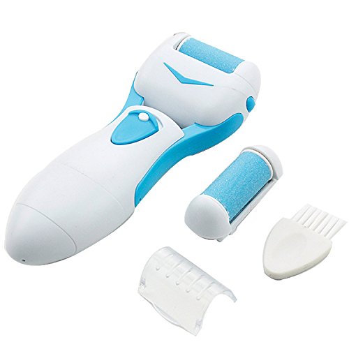 DOMILI Callus Remover Rechargeable Electronic Foot Files Pedicure Tools Pedi Feet Care Perfect for Hard Cracked Skin