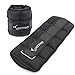 Sportneer Adjustable Ankle Weights Set, Ankle Wrist Weight Straps, 1 lbs to 7 lbs, 2 Pack, Black