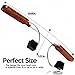 Zone Tech Car Auto Stainless Steel Seat Headrest Coat Hanger Jackets & Suits Holder with Wood Grain Finishing