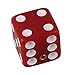 BQLZR Multicolor Plastic Dice Guitar Tone Volume Control Knobs with Wrench for Electric Guitar Pack of 9