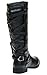 Women's Riding Boots Lace Up Back Strap Winter Shoes