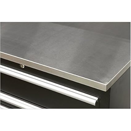 Sealey Apms09 Stainless Steel Worktop 1550mm Amazon Co Uk Car