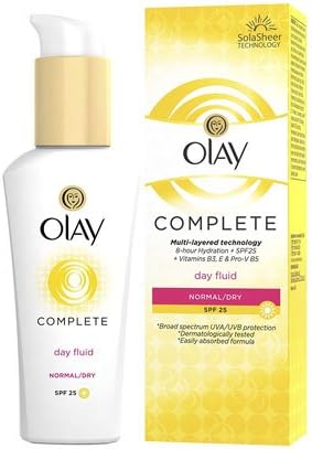 olay lightweight day fluid