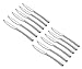 Artaste Rain II Forged 18/10 Stainless Steel (Stainless Steel (Set of 12), Dinner Knife (9.5-Inch))