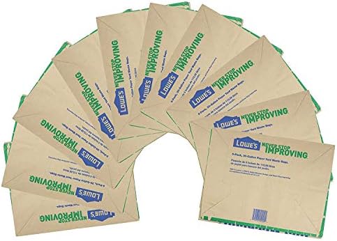 paper yard waste bags lowes
