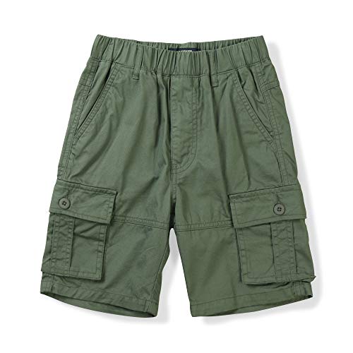 elastic band cargo shorts