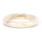 Mikovivi Resin Bangle for Women, Chunky Acrylic Bangle Bracelet Geometric Acetate Wide Cuff Wristband Statement Jewelry for Party & Casual Wear