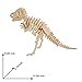 Bfun Woodcraft 3D Puzzle Assemble and Paint DIY Toy Kit, T-Rex