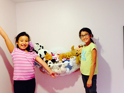 image for Baby Buddy’s Up & Away Kids Storage Organizer Hammock, Easily-Instal