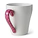 Ceramic Reusable Coffee/Tea Mug: Cute Novelty Mermaid at Heart Hot Coffee or Tea Cup (Pink)