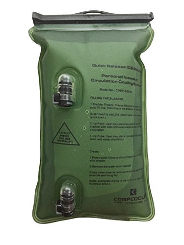 Ice Water Circulating Cooling Vest Tan Detachable Bladder 3XL-4XL