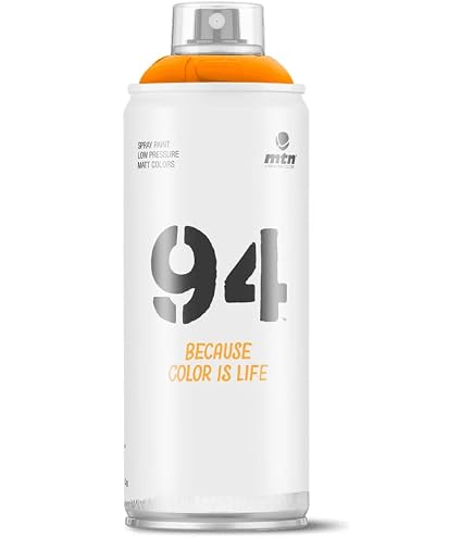 Montana Colors MTN 94 Black Matt Spray Paint, 400 ml - Amazon.com