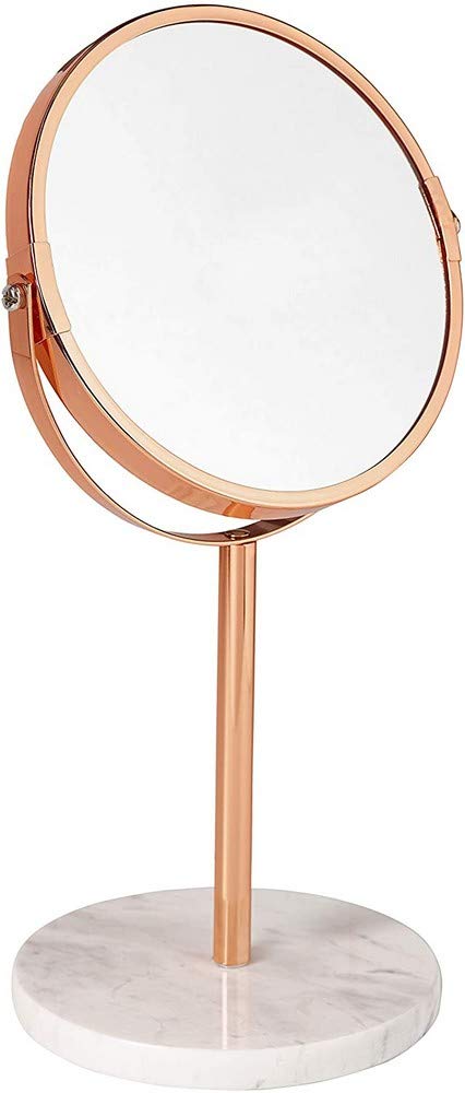 Cartel X7 Rose Gold/Marble Foot Mirror
