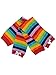 Multicolor Rainbow Striped Dance Leg Warmers