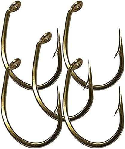 five golden mustad hooks for fishing made in norway price in Egypt