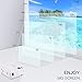 Mini Projector 2019 Upgraded Portable Video-Projector,55000 Hours Multimedia Home Theater Movie Projector,Compatible with Full HD 1080P HDMI,VGA,USB,AV,Laptop,Smartphonethumb 2