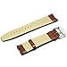 RAYSUN Replacement 22mm Width Brown Genuine Leather Anti-slip Watch Band for Motorala Moto 360 Smart Watch (Brown Genuine Leather)