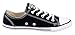 Converse Women's Dainty Canvas Low Top Sneaker, Black, 9 M US