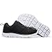NewDenBer NDB Men's Lightweight Fashion Sneakers Comfortable Running Walking Shoes (12 D(M) US, Black)