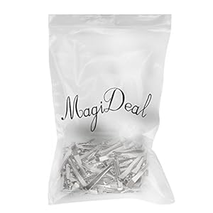 50 Pcs Single Prong Metal Alligator Clips Hair Bows Well Made
