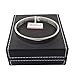 7th Element Polished Stainless Steel Bracelet Classical Band Bangle for Womens (Silver,6mm 6.3inch)