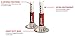 SUNEX TOOLS 1003AJ 3 Ton Aluminum Jack Stands
