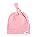 Copper Pearl Baby Beanie Hat Top Knot Stretchy Soft Darling