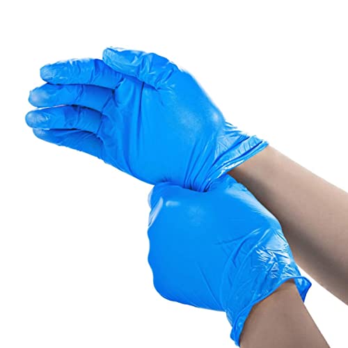 Basic Medical Synmax Vinyl Exam Gloves Latex-Free Powder-Free